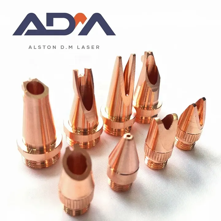 Alston. D.m Laser M10h25 H40 Qilin/Kirin Koperen Laskop Fiber Lasnozzle Voor Laserlasser