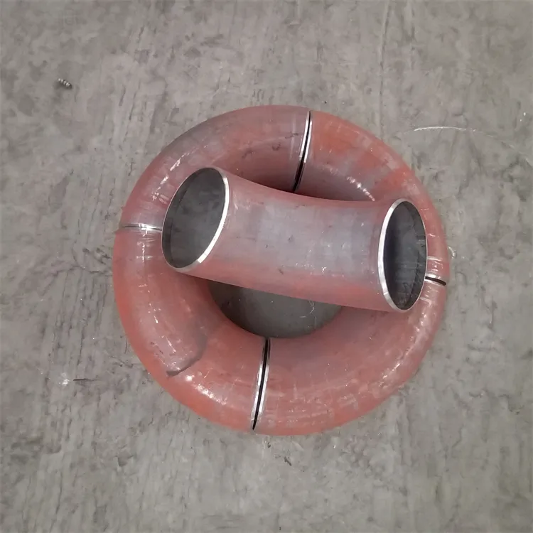 Codo de tubo Accesorio de tubo Soldadura a tope de tubo de acero inoxidable al carbono Codo de 90 grados