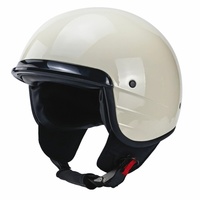 Casque de moto vintage de haute qualité Cqfmk Zoomlon, casque ouvert classique en ABS, à libération rapide, homologué DOT, état neuf