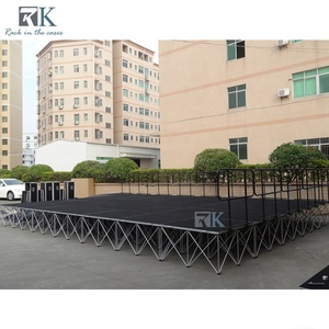 Escenario Modular Desmontable con Rampas, Escenario Móvil Ligero - Product Image 5