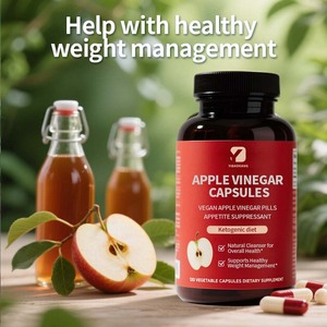 Cápsulas de vinagre de sidra de manzana natural OEM suplemento de hierbas de dieta vegana para el control de peso nutrición de vinagre de sidra de manzana - Product Image 5