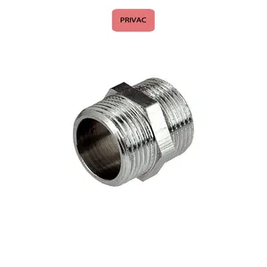 Reputed Dealer of Plumbing Application Use Hexagonal Brass Pipe Nipple at Competitive Price