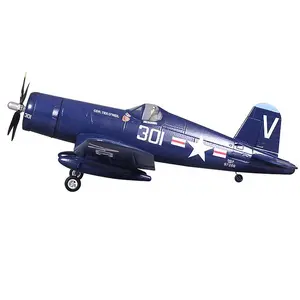 FMS F4U קורסייר מוכן לטוס 800 מ""מ V2 RC גרסאות בקנה מידה של מטוס גרביט ובניית קצף EPO עמידה