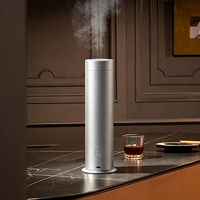 Diffuseur d'arômes de bureau en aluminium, intelligent, sans eau, avec minuterie, intensité réglable, application, CE, FCC, pour hôtel, bureau