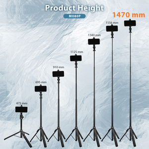 Kingjoy M080P Selfie Live Broadcast <span class=keywords><strong>Table</strong></span> Teléfono móvil Trípode <span class=keywords><strong>Mini</strong></span> Selfie Stick - Product Image 5