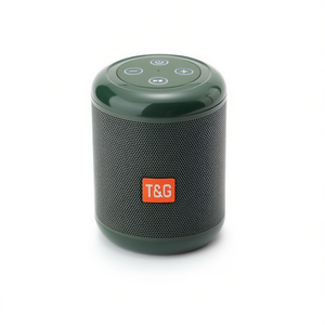 T&G Portable for V5.0 <b>Speaker</b> Plastic Dark Green Compact Wireless Rechargeable Battery Outdoor Use - Product Image 2