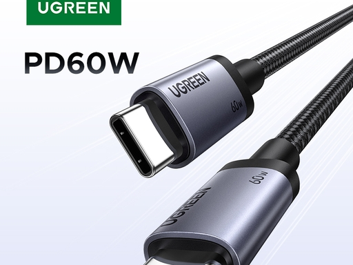 Type-C to Type-C Charging Cable for iPhone 17/16/15 Pro Max & IPad-PD60W 3A Fast Charging PVC Material