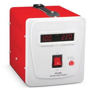 Relay type 2KVA 2000VA 2KW 2000W AVR AVS AC Automatic Voltage Regulator Stabilizer