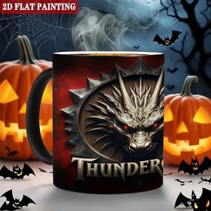 Thundercats Mug 11oz <b>Ceramic</b> Color Changing <b>Cup</b> With Logo Design - Product Image 6