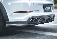 Diffuseur de pare-chocs arrière en fibre de carbone pour Porsche Cayenne Coupé 9Y0, spoiler, kits de carrosserie arrière, pièces automobiles, accessoires, style CMST