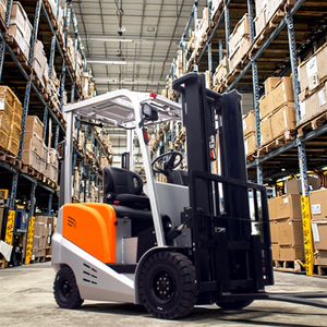 Cross-border Three-point <strong>1</strong>-<strong>ton</strong> Small Three-wheeled <strong>Electric</strong> <strong>Forklift</strong> with No-leg Balancing Weight-type <strong>Electric</strong> <strong>Forklift</strong> - Product Image 1