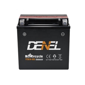 Hiệu suất cao 12V Bảo trì miễn phí máy phát điện pin <span class=keywords><strong>6dm7</strong></span> BATERIA Moto ytz10s denel YTX14-BS Pin xe gắn máy - Product Image 2