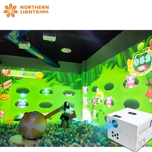 3d Interactive Wall Projector high precision Interactive wall Smash Ball Games interactive wall projection game