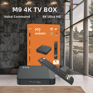 Mạnh mẽ M9 Amlogic s905y4 4k wifi6 2GB RAM Android 11 12-tháng bảo hành Quad Core bằng giọng nói từ xa cho xtream mã cho IPTV hộp - Product Image 5