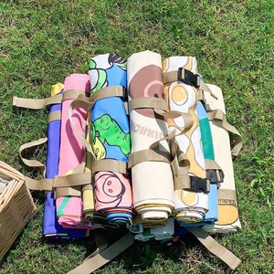 <span class=keywords><strong>Freesoul</strong></span>, Fabricante Chino, Tapete de Camping para Exteriores, Doble Grosor, Impermeable, Duradero, Portátil, 100% Poliéster - Product Image 3