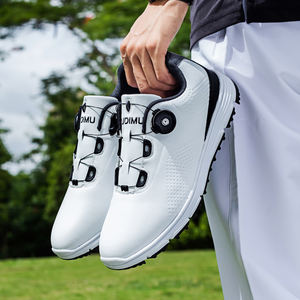Chaussures de <span class=keywords><strong>golf</strong></span> à crampons pour hommes vente en gros de logo personnalisé de haute qualité mode tendance confortable promotionnel sport bon marché - Product Image 1