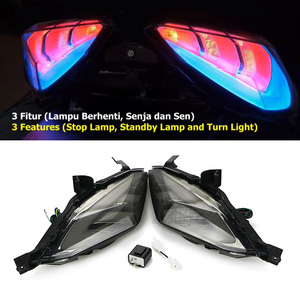 Accessoires de Moto, Feu Arrière, Clignotant Daytime TYPE <span class=keywords><strong>GENESIS</strong></span> pour YAMAHA XMAX 250 <span class=keywords><strong>300</strong></span> 2017-2021 - Product Image 2