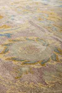 Luxury Artisan Hand Knotted Tibetan Wool and Silk Carpet Handmade Area Rug for Hotel Lobby Living Room Bedroom and Office Decor - Product Image 6
