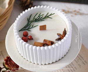 Caja de Regalo de Cera de Vela Natural Fresca con Aroma a Rosa y Lavanda y Flores Secas para Salón de Belleza - Product Image 1