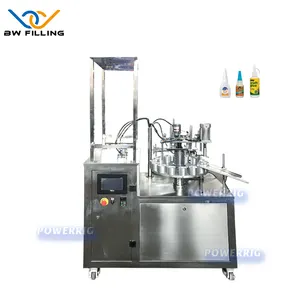 Semi Automatische Cyanoacrylate Lijm 3G 50G Plastic Fles Super Lijm Gel Vulling Capping Machine