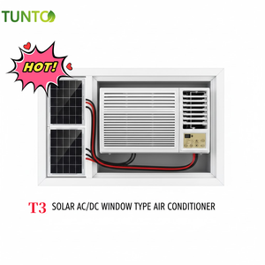 Condizionatore d'Aria Solare ACDC per Finestre 9000BTU 12000BTU 1 Tonnellata 2 Tonnellate Raffreddamento Rapido <span class=keywords><strong>Basso</strong></span> <span class=keywords><strong>Consumo</strong></span> <span class=keywords><strong>Energetico</strong></span> - Product Image 3