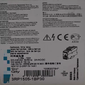 1 ชิ้นยี่ห้อใหม่รีเลย์เวลา 3rp1 505-1bp30 E02 3rp1505-1bp30 Plc ระบบอัตโนมัติทางอุตสาหกรรม - Product Image 2