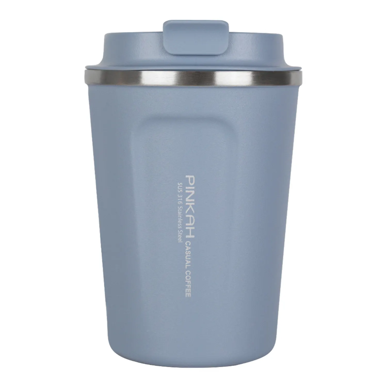 PINKAH hot selling 350ml 12oz eco reusable leakproof 316 stainless steel insulated vacuum coffee cup for travel mug on the go