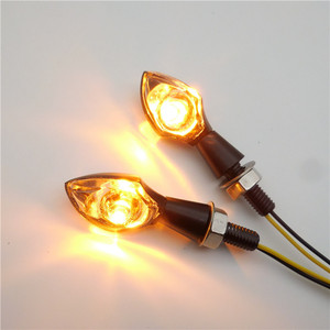 12V Universal <b>Mini</b> Metal <b>LED</b> Turn Signals for Lightweight Motorcycle & E-Scooter - Product Image 2
