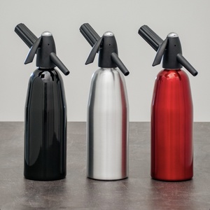 Máquina para hacer soda <span class=keywords><strong>casera</strong></span>, Sodasiphon, botella arcoíris de 1000ml, carcasa de aluminio, rotación manual - Product Image 4
