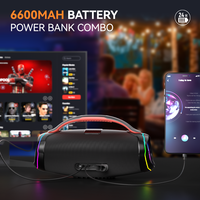 Haut-parleur sans fil professionnel portable ZQS-X8 BT 100W, boîte audio de haute qualité, haut-parleur Bluetooth