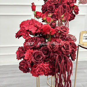 Handmade <b>Wedding</b> Table Centerpiece Flower Balls Artificial Red Roses for Wall Arrangement Elegant <b>Wedding</b> <b>Decor</b> - Product Image 5