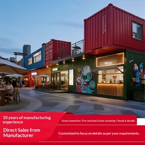 Casa Contenedor, Oficina de Ensamblaje Modular, Edificio Combinado de Ensamblaje, Diseño de Calle Comercial Integrada - Product Image 5