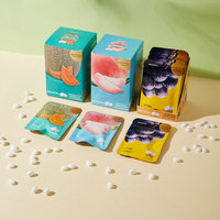 Comprimés de Vitamine C en Poudre aux Fruits Riches, Bonbons Menthe Fraîcheur Haleine Sans Sucre 15g Petit Sachet Blanc Menthes Fraîches Non Grasses