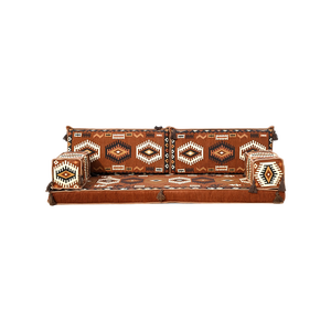Brun traditionnel arabe Majlis sectionnel canapé ensemble haute qualité <span class=keywords><strong>marocain</strong></span> coussin dos Durable modulaire <span class=keywords><strong>salon</strong></span> meubles - Product Image 1