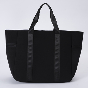 <span class=keywords><strong>Sac</strong></span> à <span class=keywords><strong>main</strong></span> en coton néoprène réutilisable pour femme, fourre-tout, Logo personnalisé, cabas de Shopping, grande capacité, - Product Image 6