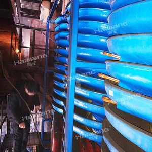Fabricante China Recuperación de carbón mineral Lavador Máquina Separador de Concentración con <span class=keywords><strong>Canales</strong></span> en espiral - Product Image 3