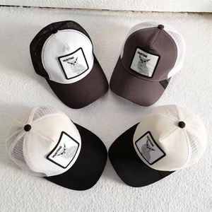 หมวกเบสบอลผ้าฝ้าย5ชิ้นแผ่นปะติดหมวกปีกโค้งปักลายออกแบบได้ตามต้องการ - Product Image 2