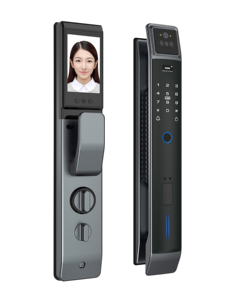 Automatisch Vingerafdrukslot 6068 Pen Tuya Smart Lock 3d Gezichtsherkenning Digitaal Deurslot Met Deurbelcamera - Product Image 2