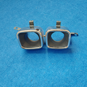 Embout d'échappement 97 mm pour Toyota Alphard, embout de silencieux double sortie carrée en acier inoxydable, accessoire de <span class=keywords><strong>tuning</strong></span> automobile Vellfire - Product Image 6