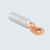 Cosse de câble bimétallique cuivre-aluminium, cosse de borne bimétallique cuivre-aluminium, cosse cuivre-aluminium série DTL