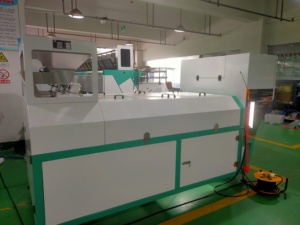 WENYAO électrique lumière LED couleur optique AI interllgent écrous couleur trieuse Machine <span class=keywords><strong>de</strong></span> traitement <span class=keywords><strong>type</strong></span> Chute - Product Image 4