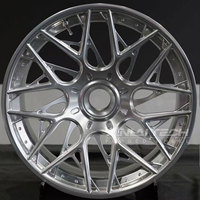 BJXL forgé Race Spec moto roues à bras oscillant simple face 17 pouces argent maille alliage forgé pour Kawasaki Ninja ZX10R