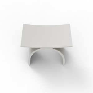 Asiento de Ducha Moderno para Personas Mayores con Patas de Superficie Sólida, Taburetes de Ducha Blancos, Banco de Ducha Portátil, Fabricante de Taburetes - Product Image 4