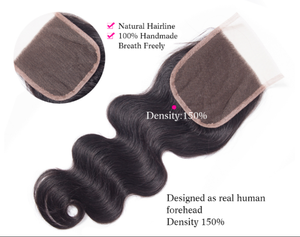 ผมแท้แบบ Remy Virgin  ขนาด 5x5 นิ้ว  ชนิด Swiss Lace Closure  จัดเรียงเกล็ดผม  น้ำหนัก 80 กรัมต่อชิ้น  หลายสี สำหรับผู้หญิงแอฟริกันอเมริกัน - Product Image 5