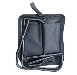 Bolso al aire libre Sillas plegables de doble capa Acero Logotipo personalizado Silla de camping plegable - Product Image 2