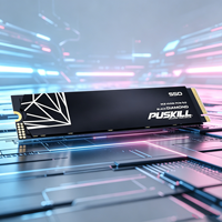 قرص صلب داخلي PUSKILL Black Diamond M.2 NVMe PCIe 3.0 SSD بسعة 1 تيرابايت لأجهزة الكمبيوتر المكتبية وألعاب الكمبيوتر