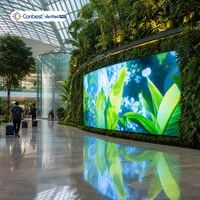 Écran LED flexible d'intérieur CANBEST FL P0.9 P1.2 P1.5 P1.8 P2.5, écran LED incurvé pour scène, défilé de mode, événement de marque