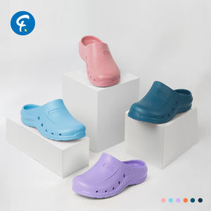 Zapatos Quirúrgicos ANNO, Zuecos para Cuarto Limpio, Pantuflas de Laboratorio, Punta Cerrada, Plataforma Antideslizante, Entresuela de EVA, Logotipo Personalizable, para Mujer - Product Image 2