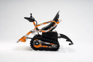 Vélo d'équilibre électrique anti-chute pour enfants LONGWISE LWGK-EB6, double moteur, batterie au plomb-acide 24V 20AH, véhicule jouet tout-terrain - Product Image 2