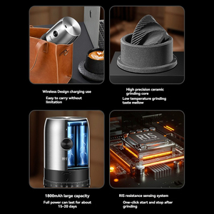 Moulin à <span class=keywords><strong>café</strong></span> externe grossier et fin Moulin à poivre en céramique Moulin à <span class=keywords><strong>café</strong></span> électrique rechargeable - Product Image 6
